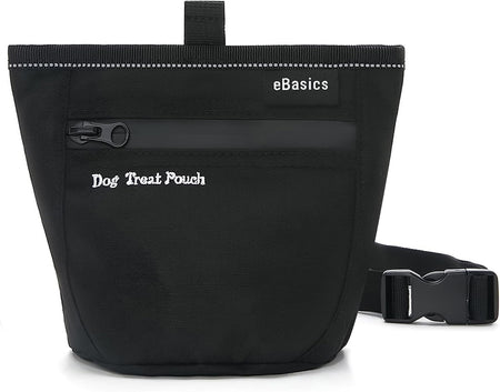 Dog Treat Pouch for Training Doggie Puppy Treat Snack Bags Reward Pouch Bait Bag Dog Treat Carrier Holder with Clip Waist Belt Magnetic Opening
