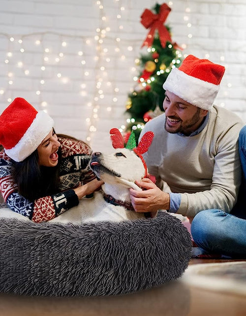 Load image into Gallery viewer, Dog Bed, Dog Beds for Medium Dogs, Small Outdoor Dog Beds, Washable Dog Bed and Cat Bed, Faux Fur Pet Bed, Anti-Slip Dog Bed Cat Bed
