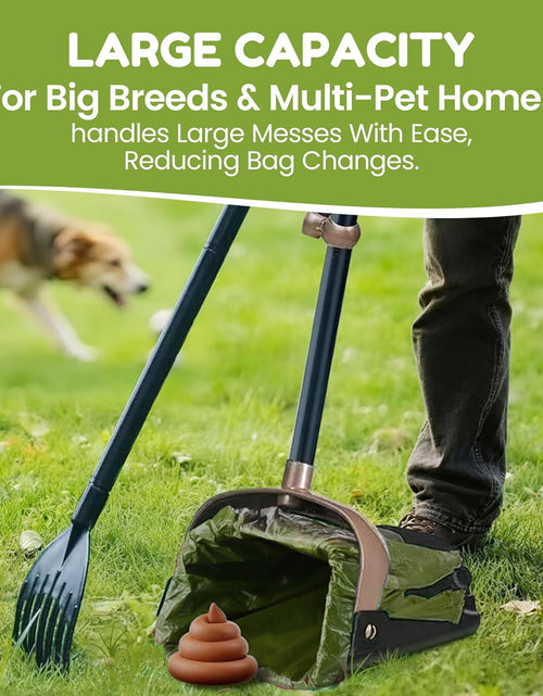 Load image into Gallery viewer, Dootie Bags® Medium-Large Poop Bags, 100 Count, with Tie Handles and Gussets. Strong and Leakproof. Made with Corn Starch. Fits  Pooper Scoopers.
