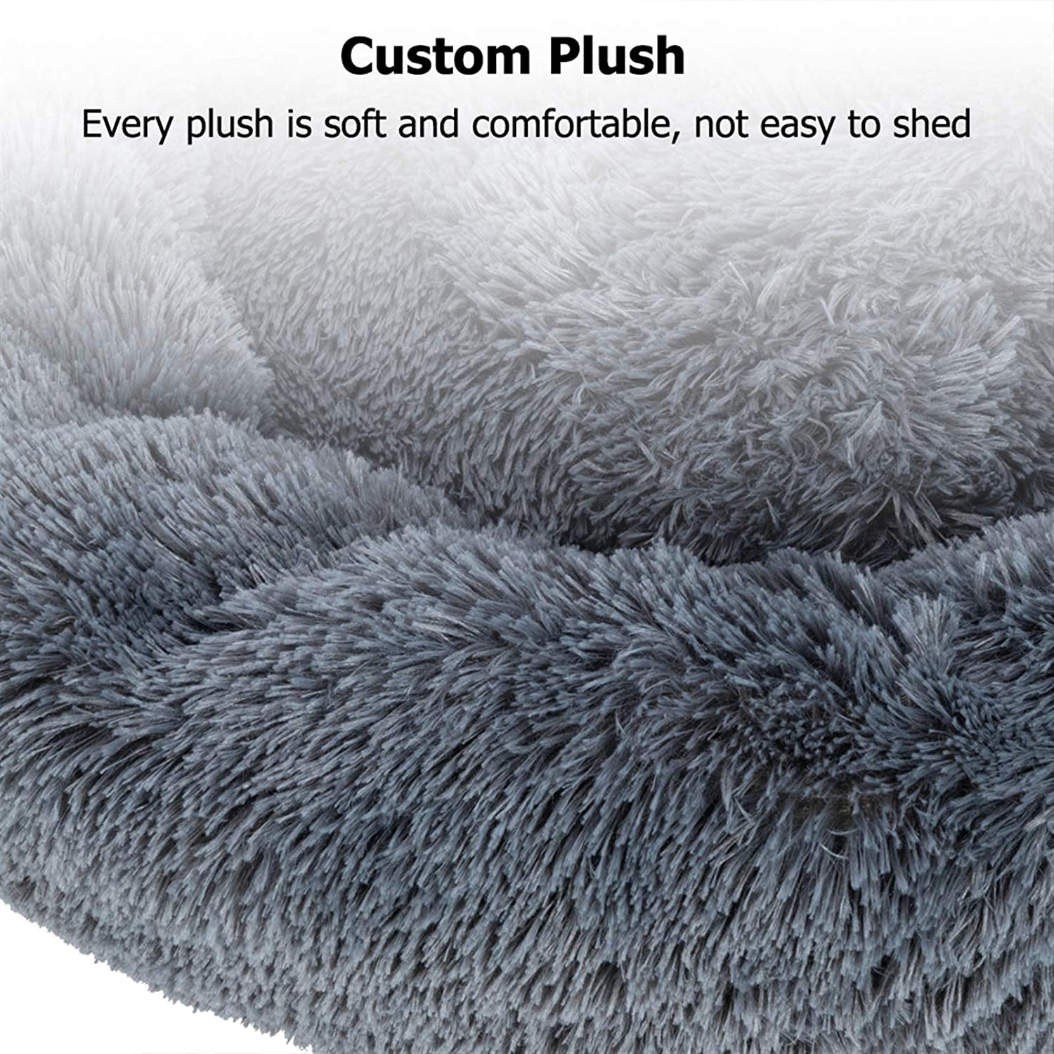Dog Bed, Dog Beds for Medium Dogs, Small Outdoor Dog Beds, Washable Dog Bed and Cat Bed, Faux Fur Pet Bed, Anti-Slip Dog Bed Cat Bed