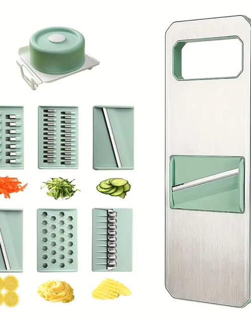 Load image into Gallery viewer, ChopMaster 6-in-1 Manual Vegetable Chopper – Ultimate Kitchen Slicer for Fast, Easy Prep  Description:
