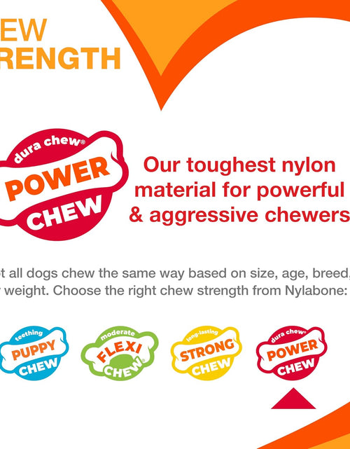Load image into Gallery viewer, Classic Twin Pack Power Chew Flavored Durable Dog Chew Toy

