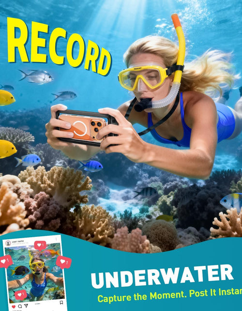 Load image into Gallery viewer, Waterproof Phone Pouch, Waterproof Phone Case for Iphone 15 14 13 12 Pro Max XS Samsung, IPX8 Cellphone Dry Bag Beach Essentials 2Pack-8.3"
