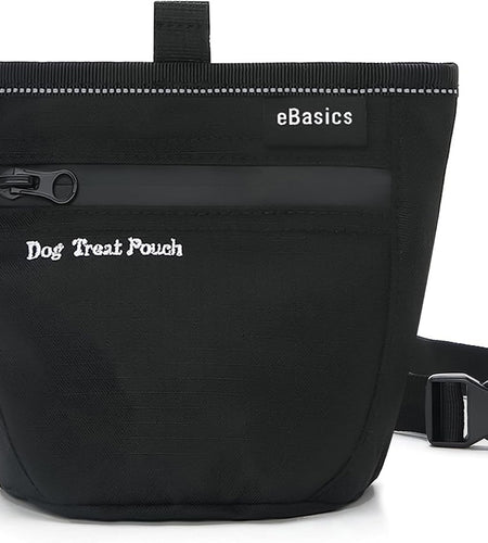 Dog Treat Pouch for Training Doggie Puppy Treat Snack Bags Reward Pouch Bait Bag Dog Treat Carrier Holder with Clip Waist Belt Magnetic Opening