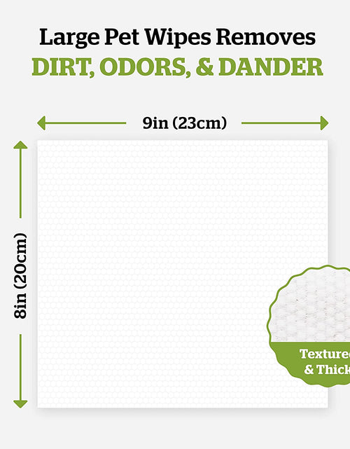 Load image into Gallery viewer, Pogi'S Grooming Wipes - Hypoallergenic Pet Wipes for Dogs &amp; Cats - Plant-Based, Earth-Friendly, Deodorizing Dog Wipes
