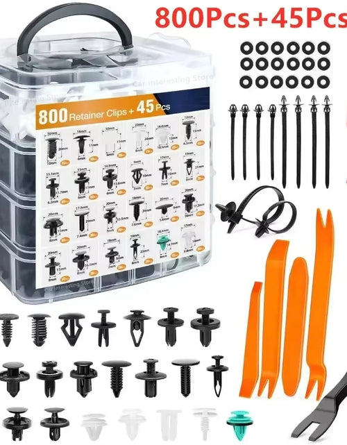 Load image into Gallery viewer, Ultimate Car Fastener Clip Kit – All-in-One Auto Body Repair Solution
