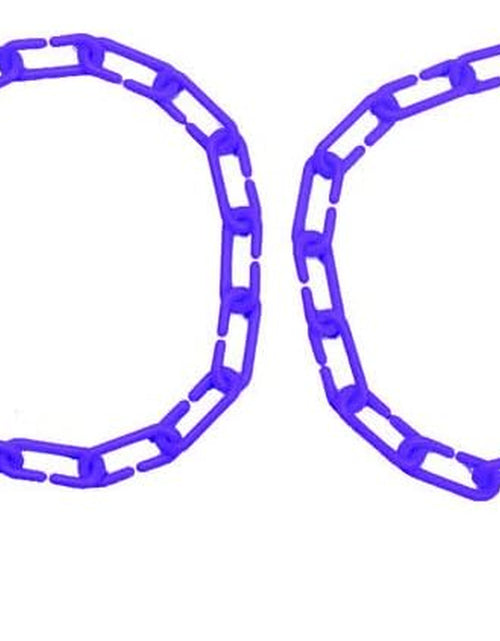 Load image into Gallery viewer, 200Pcs Blue C-Clips Chains Hooks Plastic Chain Links C-Links Children'S Learning Toy Sugar Glider for Parakeets,Small Pet Rat Parrot Bird Toy Cage Swing Climbing Cage Toys
