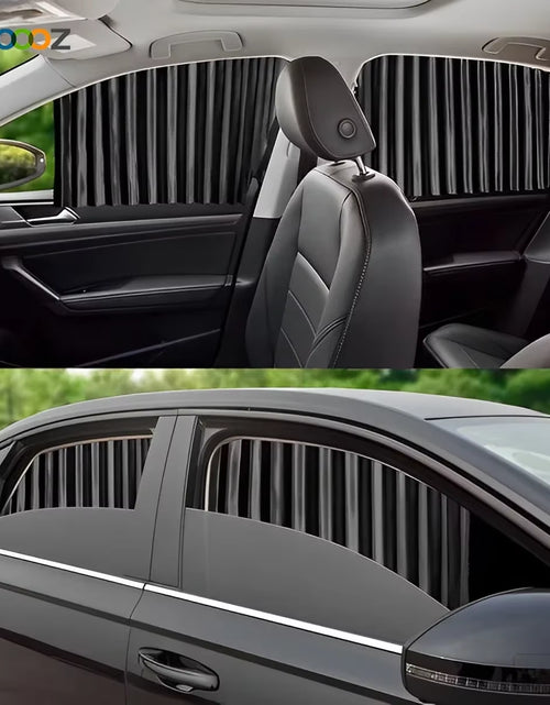 Load image into Gallery viewer, ShadeGuard™ Magnetic Car Window Sunshade – Cool, Private, Protected. InstantlyMagnetic Car Sunshade Window Curtains Auto Window Sun Shade Privacy Sun UV Protection Window Shield Car Interior Accessories
